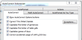 AutoCorrect Sumber Masalah?
