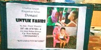 HMJ Ikom UIN SU Galang Dana Untuk Fahri