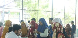 Tes Urine Camaba UIN SU Dilaksanakan di Kampus II
