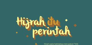 Berniat Hijrah, Ayo Itu Perintah