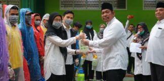 Cegah Covid-19, UIN SU Lakukan Penyemprotan Disinfektan