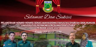 Gegara Covid-19, SEMA FSH Gelar Pelantikan Secara Daring