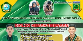 Sema FSH Adakan Dialog Kemahasiswaan Secara Daring