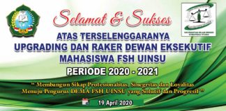 DEMA FSH Selenggarakan Raker Perdana Secara Daring