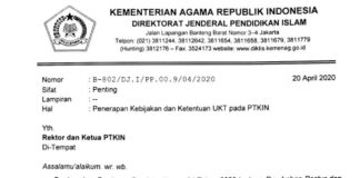 Kemenag Cabut Pemotongan UKT untuk PTKIN