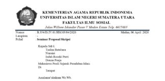 SPI Adakan Seminar Proposal Online