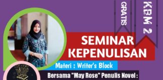 KBM Langsungkan Seminar Kepenulisan Daring Tentang Writer’s Block
