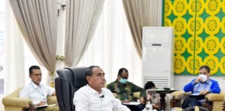 Gubsu Gelontorkan Dana Rp1,5 Triliun untuk Penanganan Covid-19