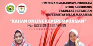 Adakan Kajian Daring, HIMPROAGRI: Bangun Mindset Agar Bisa Maju