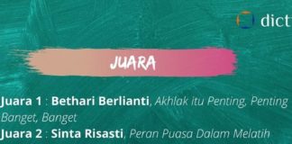 Dictio.id Umumkan Pemenang Lomba Artikel Syair