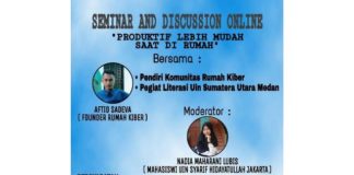 Komunitas Rumah Kiber: Jadi Bermanfaat dengan Produktif