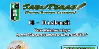 Tingkatkan Minat Literasi, Sabuterasi Buat Diskusi Daring