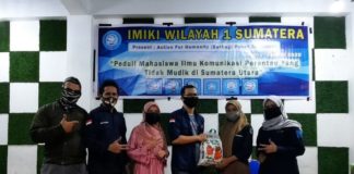 IMIKi Lakukan Aksi Peduli Mahasiswa Ilmu Komunikasi