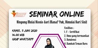 MBP Selenggarakan Seminar Daring Terkait Bisnis