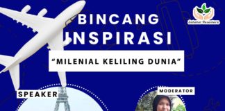 Sahabat Nusantara Adakan Bincang Inspirasi ‘Milenial Keliling Dunia’