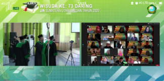 UIN SU Menghelat Wisuda ke-73 Lewat Daring