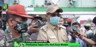Akhyar Tinjau Langsung Razia Masker Demi Minimalisir COVID-19
