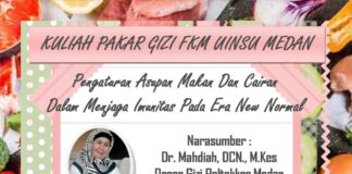 Jaga Imunitas Tubuh, Peminatan Gizi FKM Gelar Kuliah Pakar