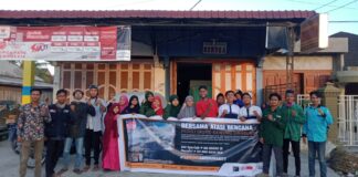 Gabungan Organisasi Pemuda Lakukan Aksi Galang Dana Peduli Sinabung