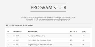 Pengumuman UM-PTKIN 2020, Ada 5 Prodi Paling Diminati
