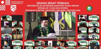 Wisuda Ke-74, Rektor: Digitalisasi & Akreditasi Penting di Masa Pandemi