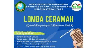 Semarak Bulan Muharram, DEMA FDK Adakan Lomba Ceramah