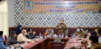 Badan Kesbangpol Sumut Sosialisasi Pencegahan Penyebaran Covid-19