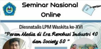 Rayakan Dies Natalis ke-XVI, LPM Waskita Gelar Seminar Nasional
