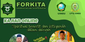 Ajak Istikamah dalam Dakwah, Forkita Gelar Kajian Daring