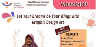 Bahas Desain Grafis, Youth Ranger Indonesia Adakan Lokakarya