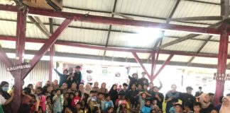 IMAMUGI Karo Gelar Trauma Healing Anak-anak Terdampak Sinabung