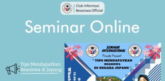 CIB Banten Adakan Seminar Daring Beasiswa Kuliah di Jepang