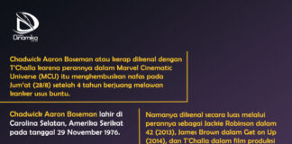 Mengenang Perjalanan Karir Tokoh T’Challa, Chadwik Boseman