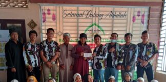 Usai Dikukuhkan, Sapma IPK UINSU Beri Baksos ke Rumah Tahfidz Qur’an