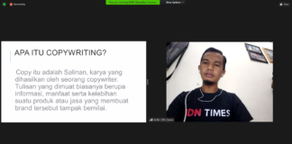 Arifin Al Alamudi: Copywriting Penarik Perhatian Pembaca