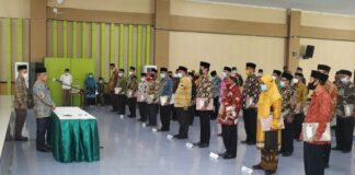 Tingkatkan Kualitas Lulusan, Rektor UIN SU Lantik 4 Komponen