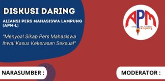 Menyoal Pelecehan Seksual, APM Lampung Langsungkan Diskusi Daring