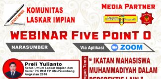 Bersama IMM, Komunitas Laskar Impian Helat Webinar