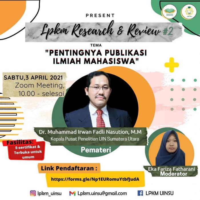 LPKM UIN SU Bahas Pentingnya Publikasi Ilmiah Mahasiswa Lewat Seminar