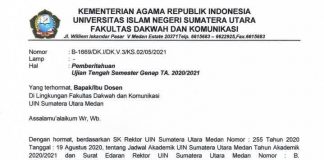 FDK Keluarkan Jadwal UTS, Mahasiswa Beri Komentar