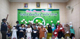 Komunitas Tunas Bangsa Gelar Buka Puasa Bersama dan Santunan Anak Yatim