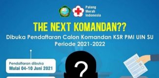 KSR PMI UIN SU Buka Pendaftaran Calon Komandan 2021/2022