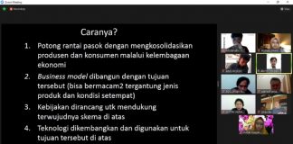 Bahas Pangan Lokal, LPM Canopy Adakan Diskusi Publik