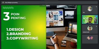 Kelompok 199 KKN-DR UIN SU Gelar Webinar Branding Desain