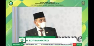 Peringati Dies Natalis-48 dan Wisuda Ke-77 UIN Sumut, Gubsu Beri Harapan