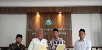 FITK UIN Sumut Tandatangani MoA dengan STAI JM Tanjung Pura Langkat