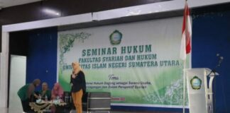 Jurusan Ilmu Hukum FSH UIN Sumut Gelar Seminar Hukum