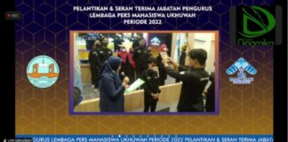 WR III UIN Raden Fatah Resmi Lantik Pengurus Baru LPM Ukhuwah