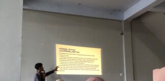 Diskusi Penulisan Berita Langsung, KPI D UIN Sumut Adakan Lokakarya