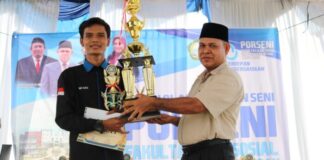 Porseni FIS UIN SU 2022 Ditutup, Ikom Sabet Piala Bergilir Cabor Sepak Bola